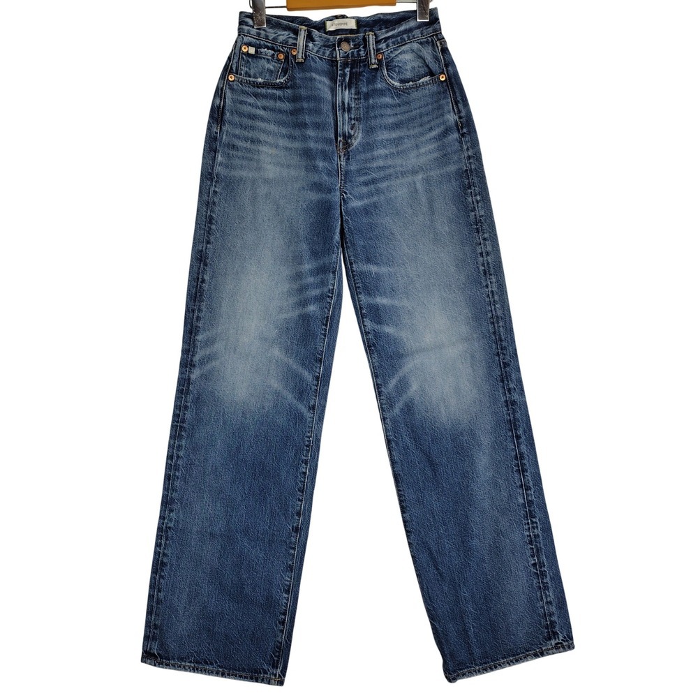 Aeropostale Stovepipe Jeans Women's 0 Mid Rise Straight Leg Y2K Vintage 90s